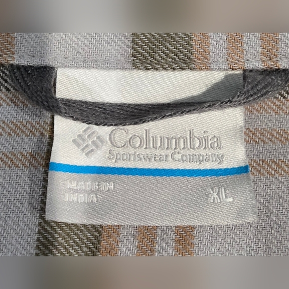 Columbia Men's Cornell Woods Flannel Plaid Longsleeve Size XL - Picture 3 of 7